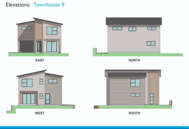 Townhouse 9 elevations